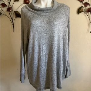 Cowl neck sweater top